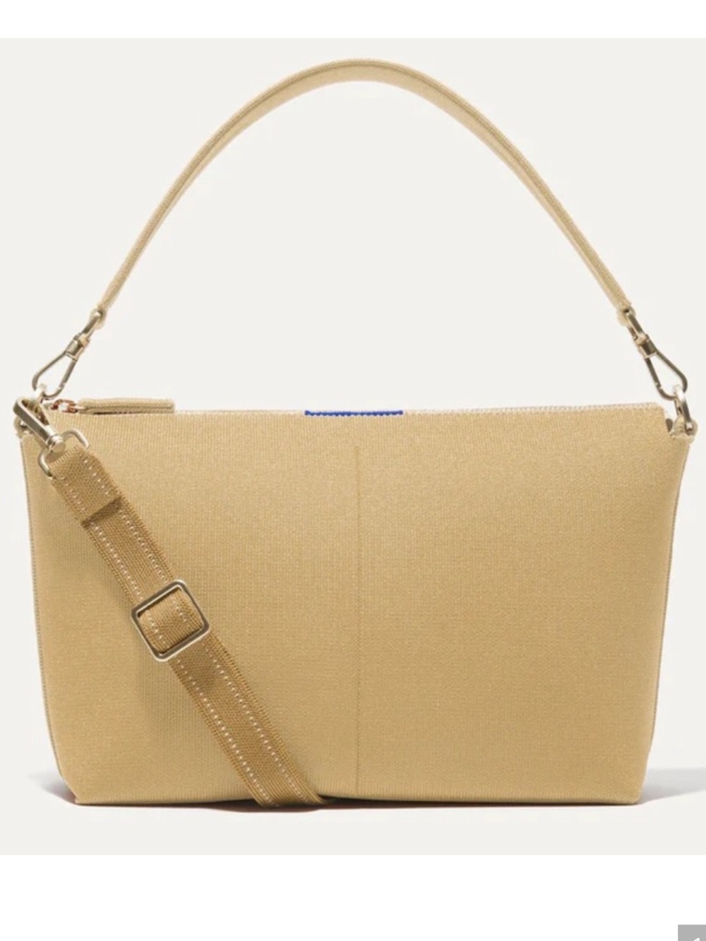 Rothy’s The Daily Crossbody in Golden Wheat used